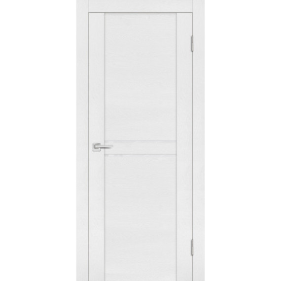Дверь PST-4 белоснежный лакобель белый ясень