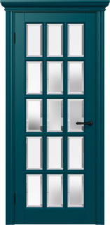 Межкомнатная дверь из массива ольхи Граф "BN" 7.0 ДО ФМ RAL 5001