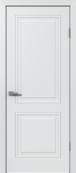 Межкомнатная дверь из массива сосны Граф "Dar" 2.0 ДГ RAL 9003