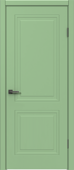 Межкомнатная дверь из массива сосны Граф "Dar" 2.0 ДГ RAL 6019