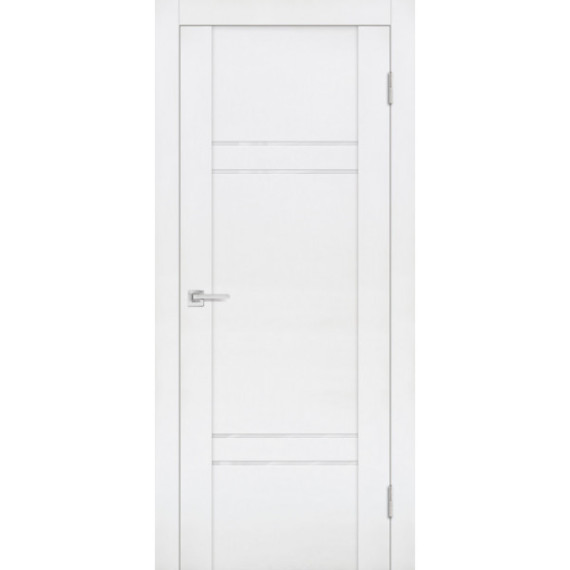 Дверь PST-5 белоснежный лакобель белый бархат