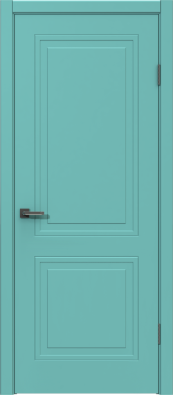 Межкомнатная дверь из массива сосны Граф "Dar" 2.0 ДГ RAL 6027