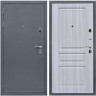 Дверь входная Армада Престиж Антик серебро / МДФ 16 мм ФЛ-243 Сандал белый