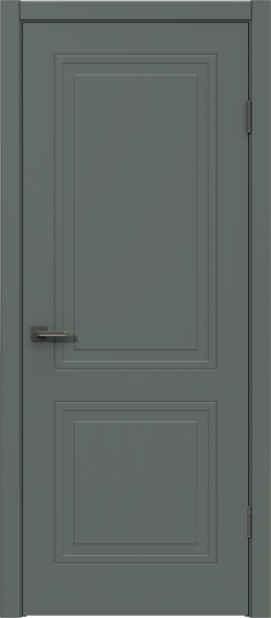Межкомнатная дверь из массива сосны Граф "Dar" 2.0 ДГ RAL 7031