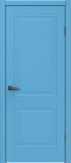 Межкомнатная дверь из массива сосны Граф "Dar" 2.0 ДГ RAL 5012