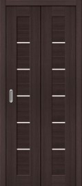 Дверь Порта-22 складная ДО Wenge Veralinga