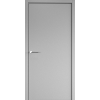 Межкомнатная дверь Геометрия-1 СерыйВ цвет полотна Эмаль ПГ