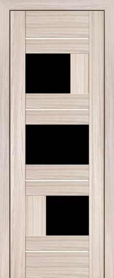 Дверь ДО 39X Стекло: Белый Триплекс Цвет: Капуччино Мелинга