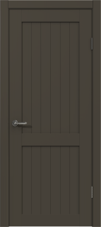 Межкомнатная дверь из массива сосны Граф "Loft" 5.0 ДГ RAL 7022