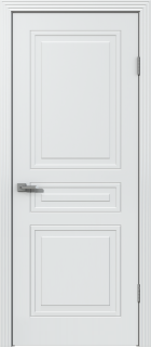 Межкомнатная дверь из массива сосны Граф "Dar" 3.0 ДГ RAL 9003