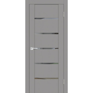 Дверь PST-7 Зеркало тонированное серый бархат