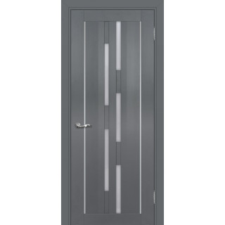 Дверь PSC-33 белый сатинат Графит