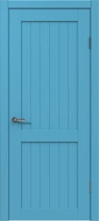 Межкомнатная дверь из массива сосны Граф "Loft" 5.0 ДГ RAL 5012
