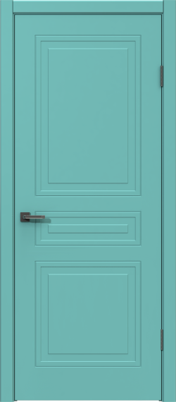 Межкомнатная дверь из массива сосны Граф "Dar" 3.0 ДГ RAL 6027