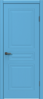 Межкомнатная дверь из массива сосны Граф "Dar" 3.0 ДГ RAL 5012