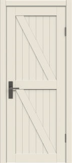 Межкомнатная дверь из массива сосны Граф "Loft" 3.0 ДГ RAL 9010