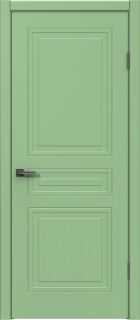 Межкомнатная дверь из массива сосны Граф "Dar" 3.0 ДГ RAL 6019