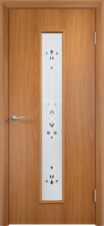 Дверь ДО Тип С-21(x) Барроко Миланский орех