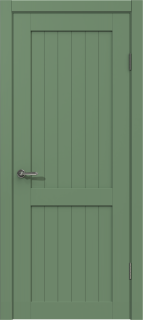 Межкомнатная дверь из массива сосны Граф "Loft" 5.0 ДГ RAL 6011