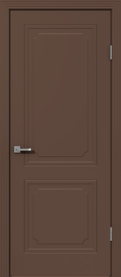 Межкомнатная дверь из массива сосны Граф "Dar" 5.0 ДГ RAL 8028