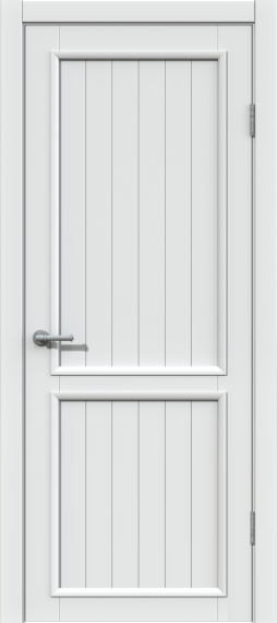 Межкомнатная дверь из массива сосны Граф "Loft" 2.0 ДГ RAL 9003