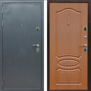Входная стальная дверь Армада “Модель-2” Антик серебро; Морёная берёза