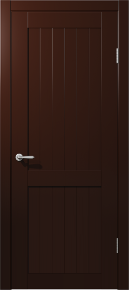 Межкомнатная дверь из массива сосны Граф "Loft" 5.0 ДГ RAL 8017