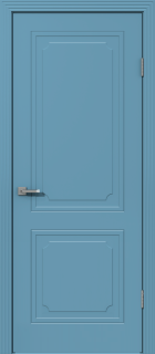 Межкомнатная дверь из массива сосны Граф "Dar" 5.0 ДГ RAL 5024