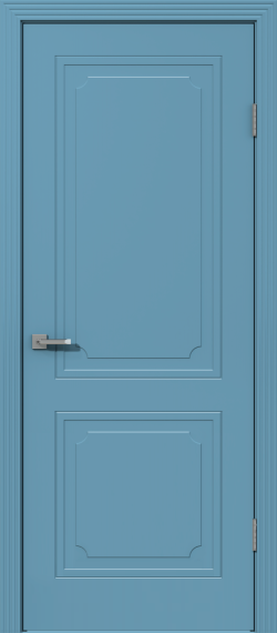 Межкомнатная дверь из массива сосны Граф "Dar" 5.0 ДГ RAL 5024