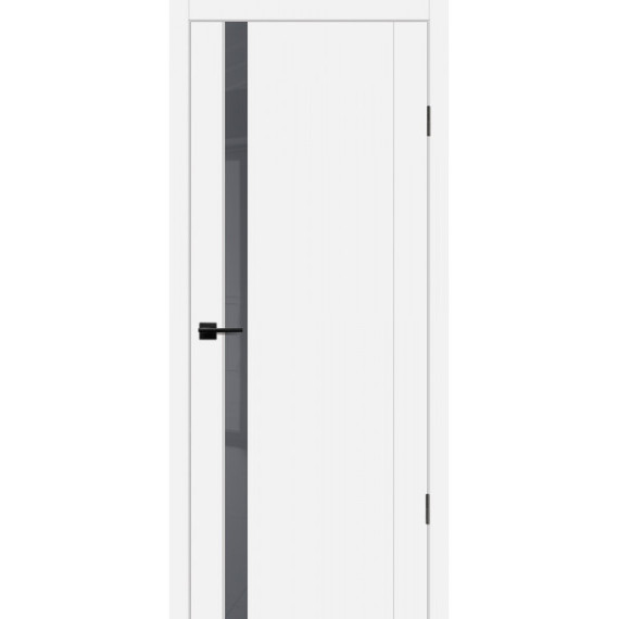 Дверь PSC-10 серый лакобель Белый