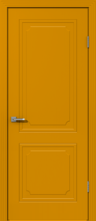 Межкомнатная дверь из массива сосны Граф "Dar" 5.0 ДГ RAL 1032