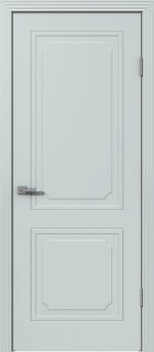 Межкомнатная дверь из массива сосны Граф "Dar" 5.0 ДГ RAL 7047