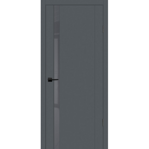 Дверь PSC-10 серый лакобель Графит