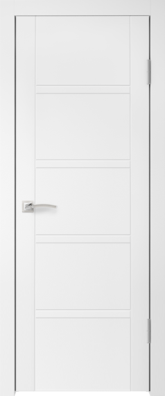 Межкомнатная дверь из массива сосны Граф "Nord" 2.1 ДГ RAL 9003
