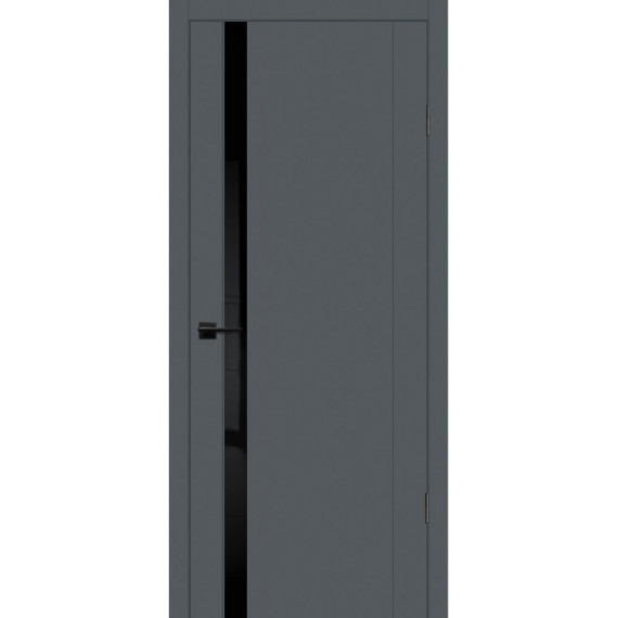 Дверь PSC-10 черный лакобель Графит