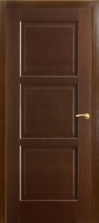 Дверь ДГ Квадро с объёмной филёнкой Венге