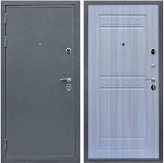 Дверь входная Армада Лондон 2 Антик серебро / МДФ 10 мм ФЛ-242 Сандал белый