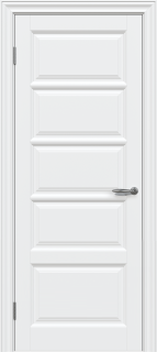 Межкомнатная дверь из массива ольхи Граф "BN" 4.0 ДГ RAL 9003