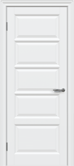 Межкомнатная дверь из массива ольхи Граф "BN" 4.0 ДГ RAL 9003