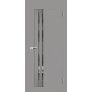 Дверь PST-10 Зеркало тонированное серый бархат