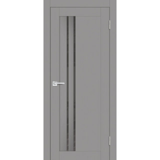 Дверь PST-10 серый лакобель серый бархат