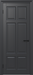 Межкомнатная дверь из массива ольхи Граф "BN" 5.0 ДГ RAL 7024