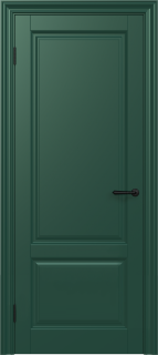 Межкомнатная дверь из массива ольхи Граф "BN" 1.0 ДГ RAL 6005
