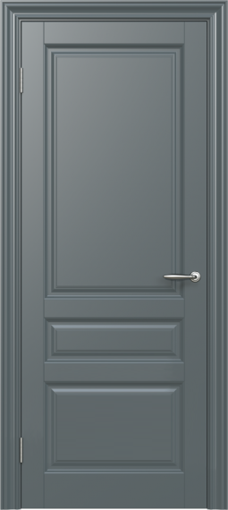 Межкомнатная дверь из массива ольхи Граф "BN" 2.0 ДГ RAL 7012