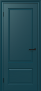 Межкомнатная дверь из массива ольхи Граф "BN" 1.0 ДГ RAL 5001