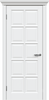 Межкомнатная дверь из массива ольхи Граф "BN" 6.0 ДГ RAL 9003