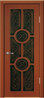 Дверь ДГ Анкона 3D Вишня