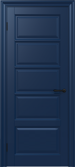 Межкомнатная дверь из массива ольхи Граф "BN" 4.0 ДГ RAL 5003
