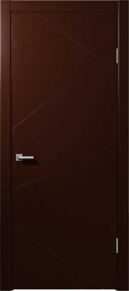 Межкомнатная дверь из массива сосны Граф "Nord" 5.1 ДГ RAL 8017