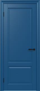 Межкомнатная дверь из массива ольхи Граф "BN" 1.0 ДГ RAL 5019